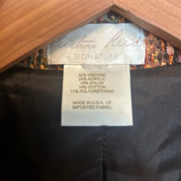 Austin Reed blazer multicoloured  blazer size 6 vintage in great used condition - Picture 6 of 10